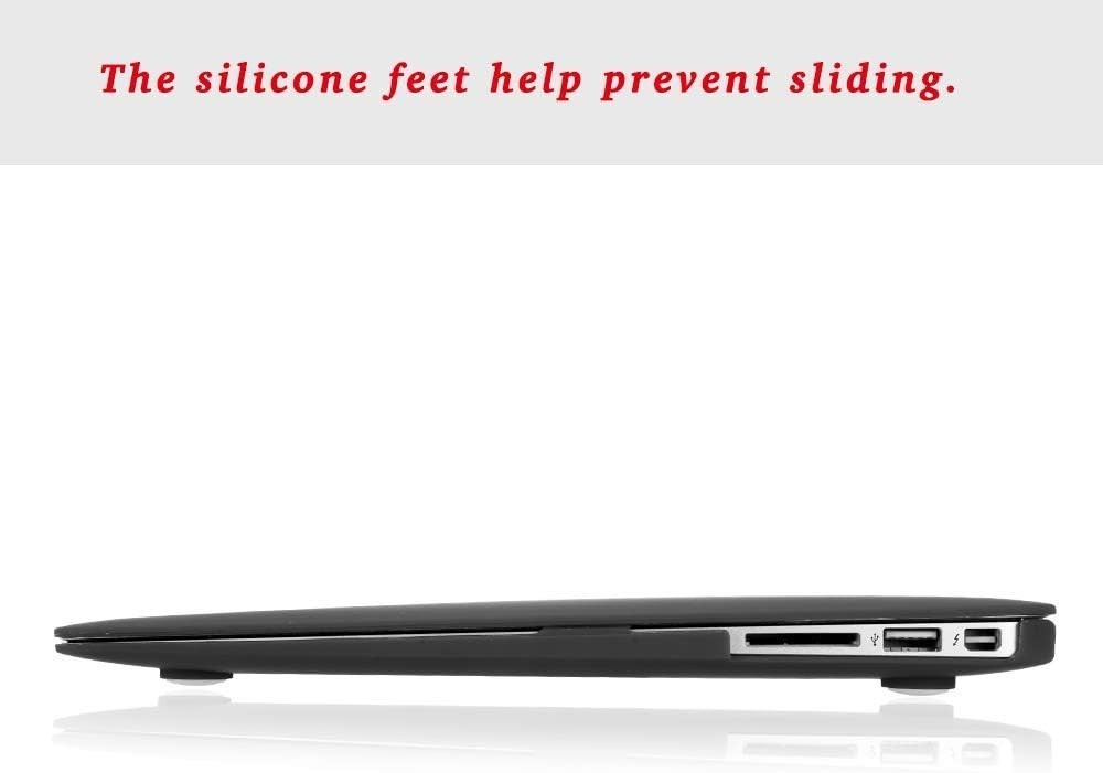 4 Pcs White Silicone Feet for MacBook Pro/Air – 0.59 Inch Diameter