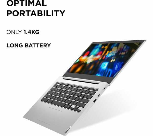 Lenovo IdeaPad 3I 14″ Chromebook Intel Celeron N4020 2.8GHz 64GB eMMC 4GB Silver