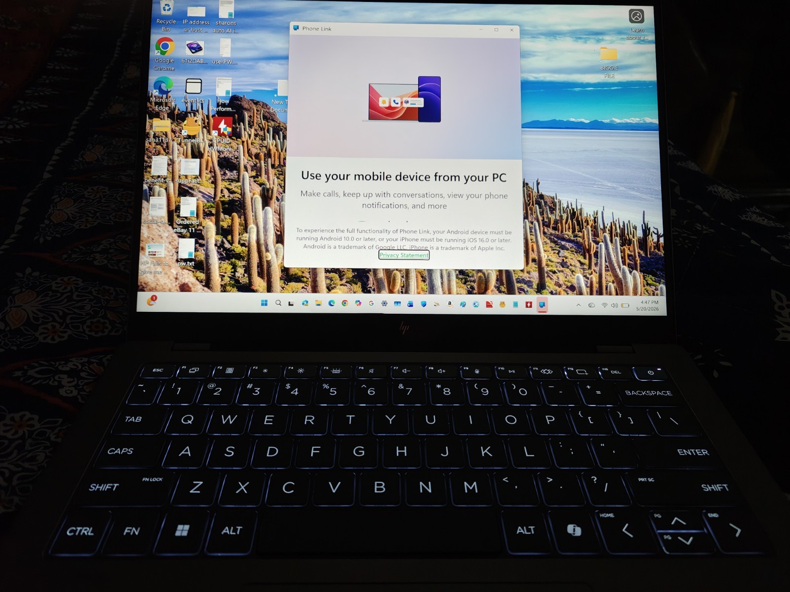 HP – OmniBook X Copilot+ PC 14″ 2.2K Touch Laptop, Snapdragon X Elite, 16GB, 1TB