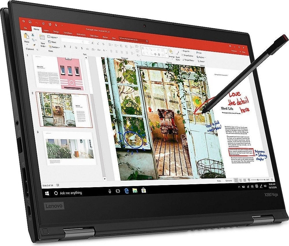 Lenovo Yoga X390 13.3″ Touchscreen i7-8665U 16GB RAM 256GB SSD WIN11+++ Notebook