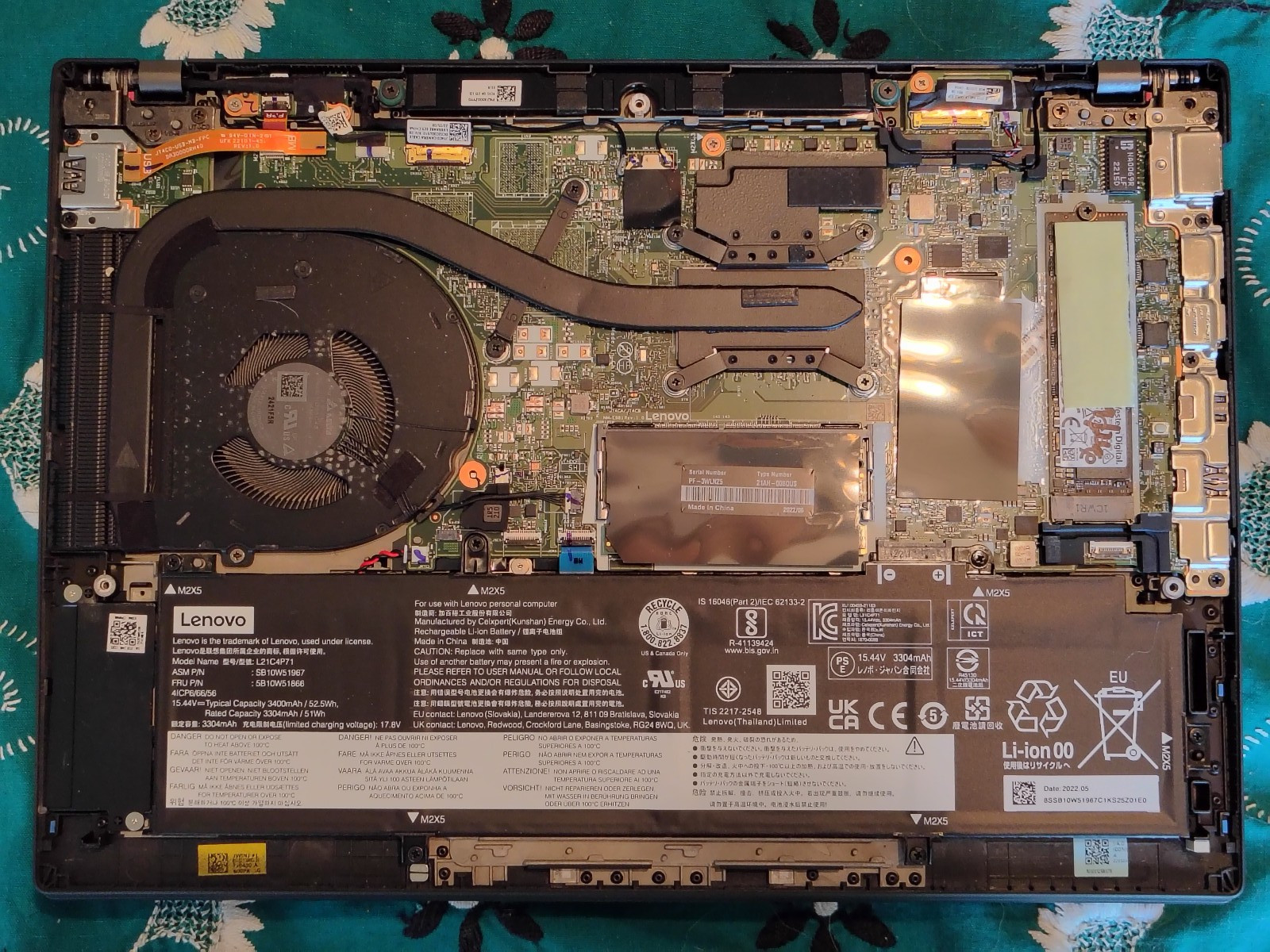 Thinkpad T14 G3 Magnesium | i5-1235U | 24gb RAM | 256gb NVME | W11 Pro (No Key)