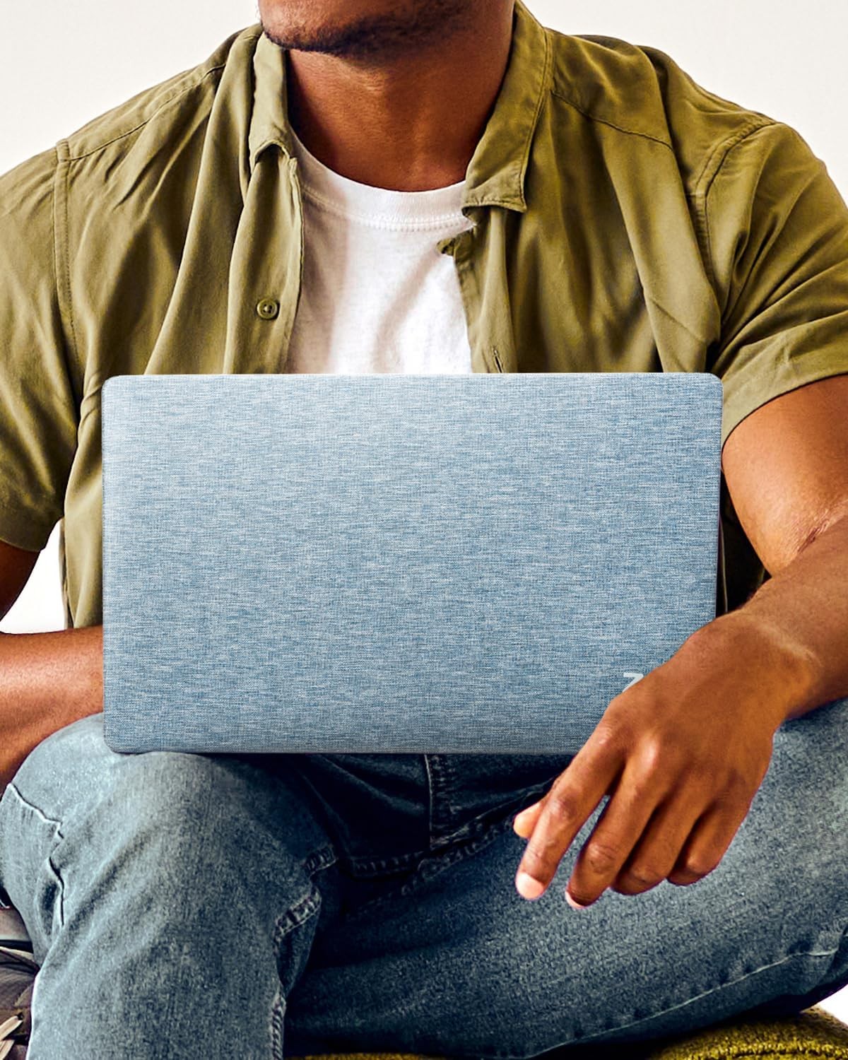 ZAGG MacBook Pro 16-inch M5/M4/M3/M2/M1 Case – Fabric Finish, Durable, Navy Blue
