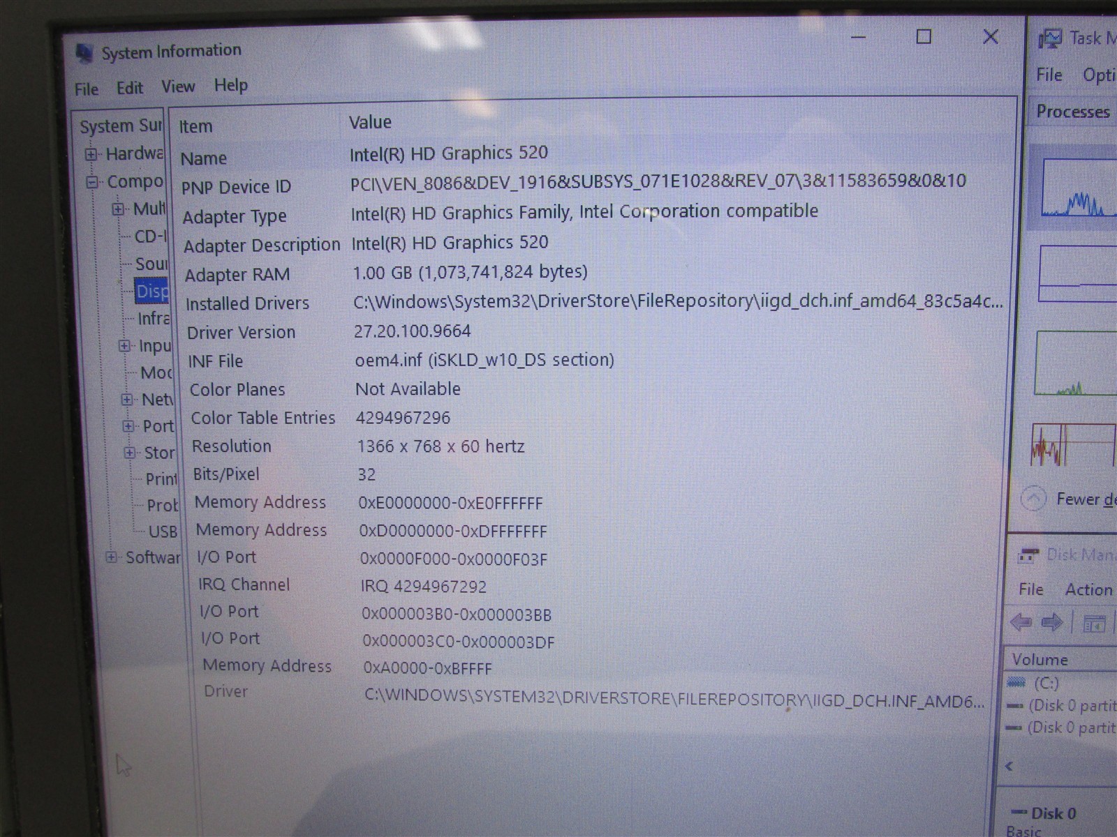Dell Latitude 5414 i5-6300U 2.4GHz 8GB RAM 250GB m.2 14″ Windows 10 Pro COSM DMG
