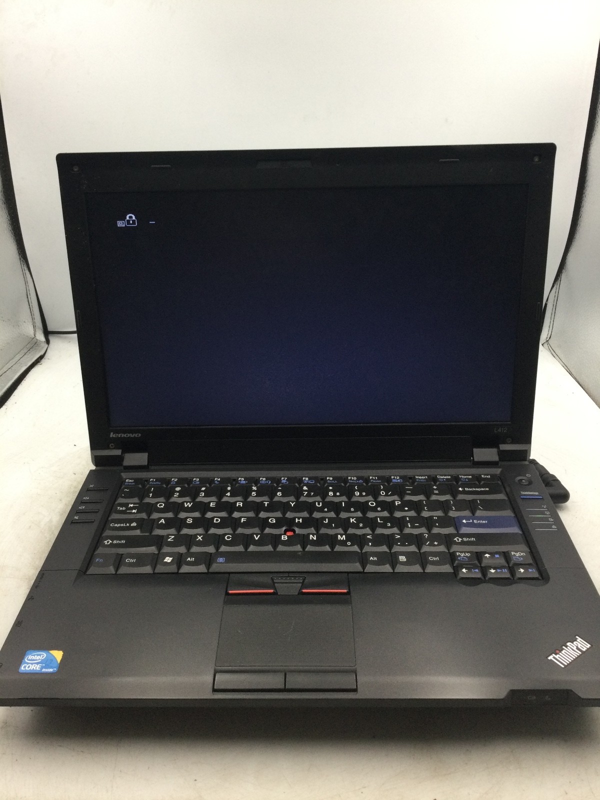 LENOVO THINKPAD L412 – FOR PARTS/BIOS LOCK – INTEL I3 – NO RAM – READ DESC – BB