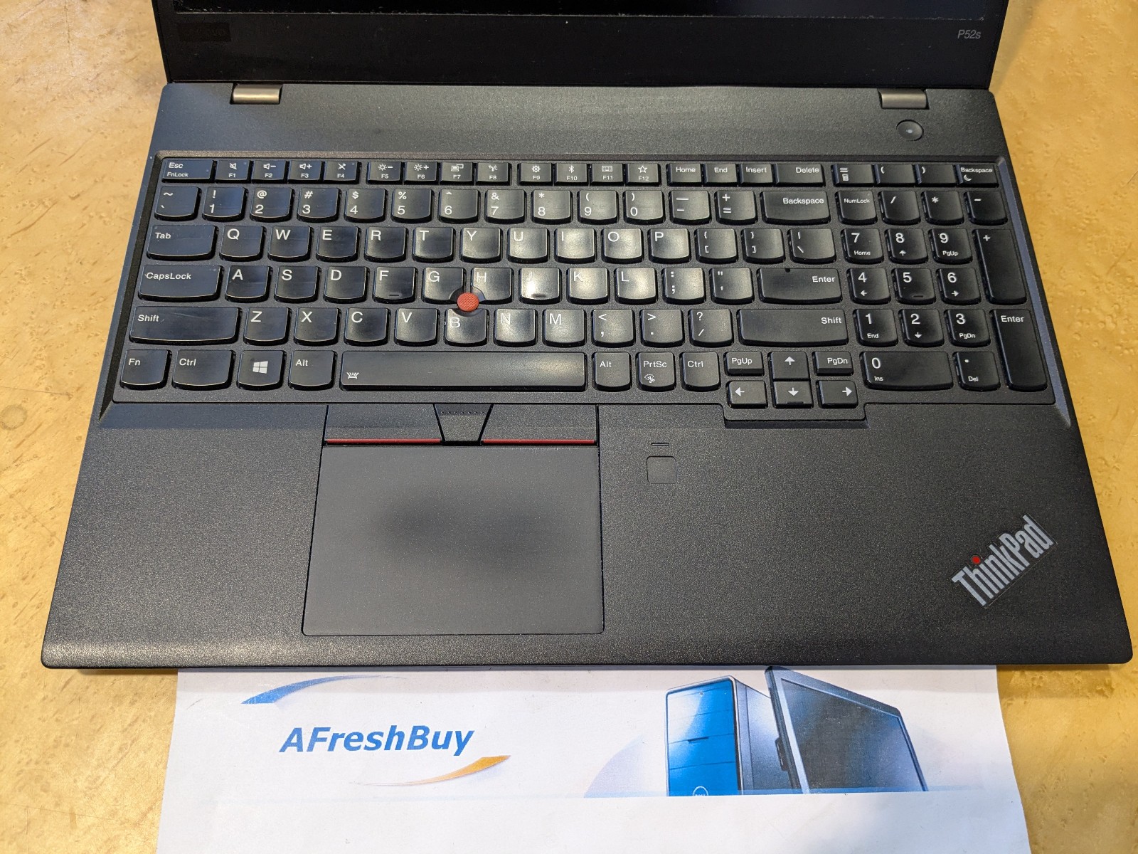 Lenovo ThinkPad P52s i7-8550U 1.8Ghz 8GB Ram 256GB SSD Quadro P500 No OS/AC