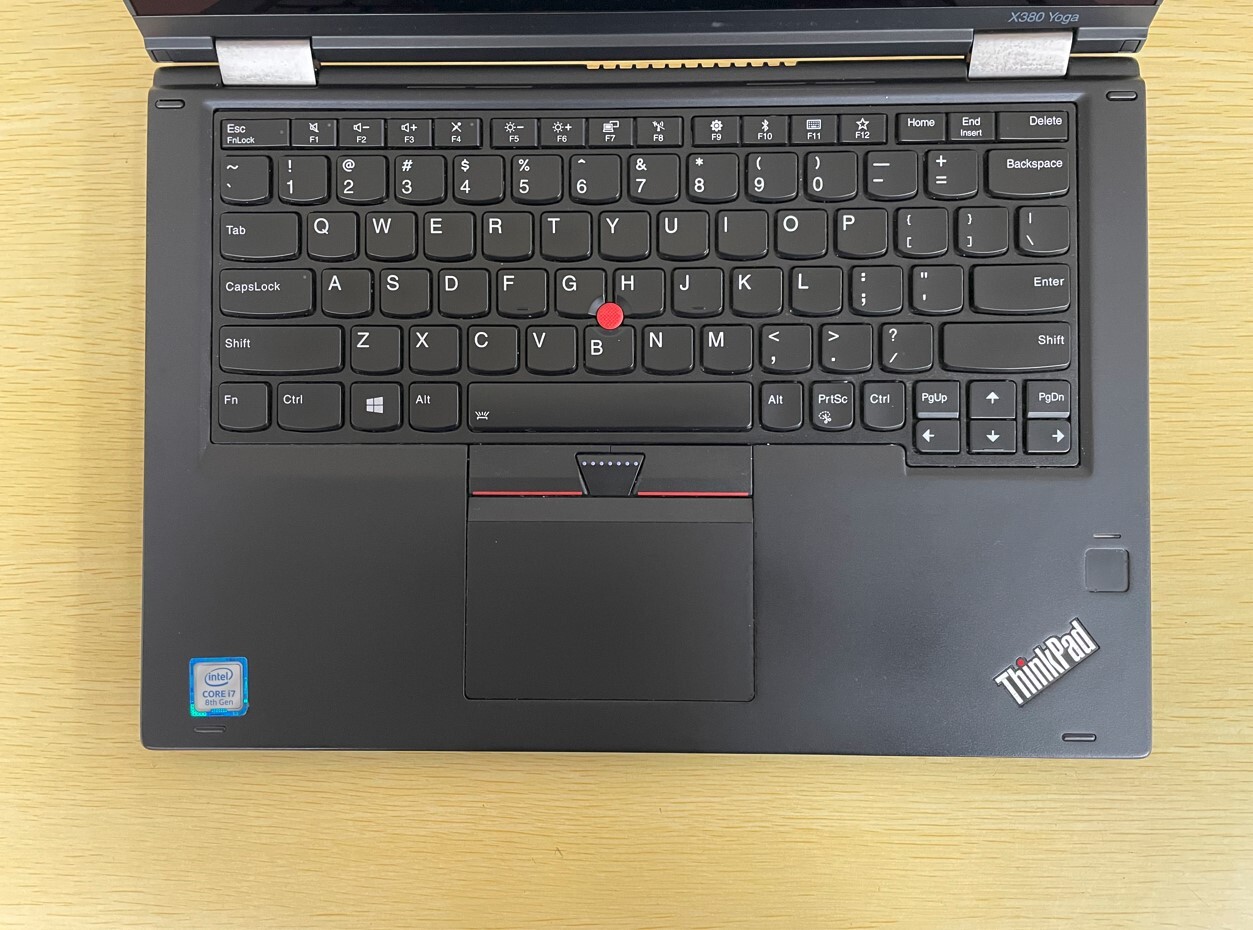 Lenovo Thinkpad X380 Yoga i7-8550U 1.8 Ghz 8GB RAM 256GB SSD Win10 w/ AC Adapter
