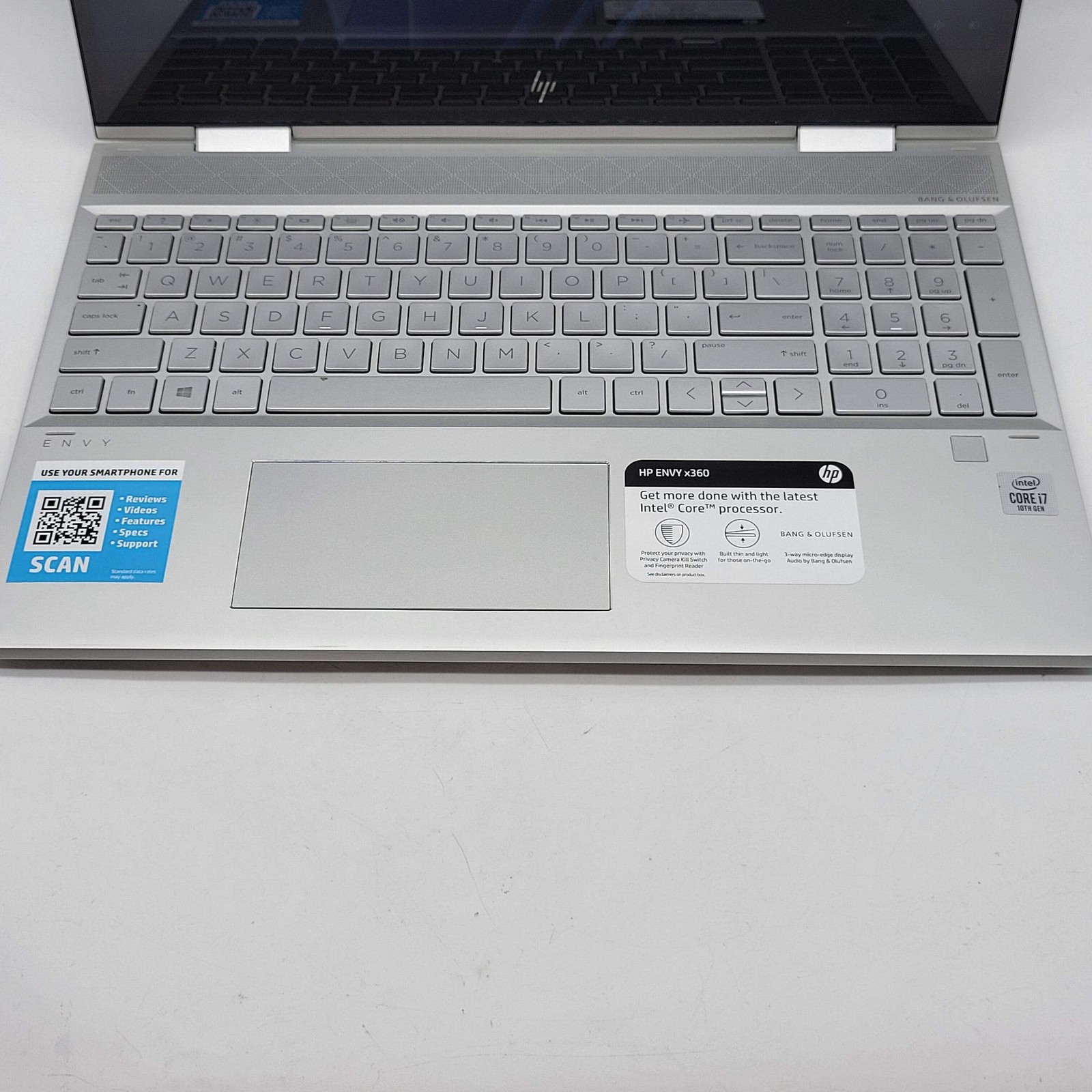 HP Envy x360 15-DR1010NR 15.6″ i7-10510U 1.8GHz 8GB RAM 512GB SSD