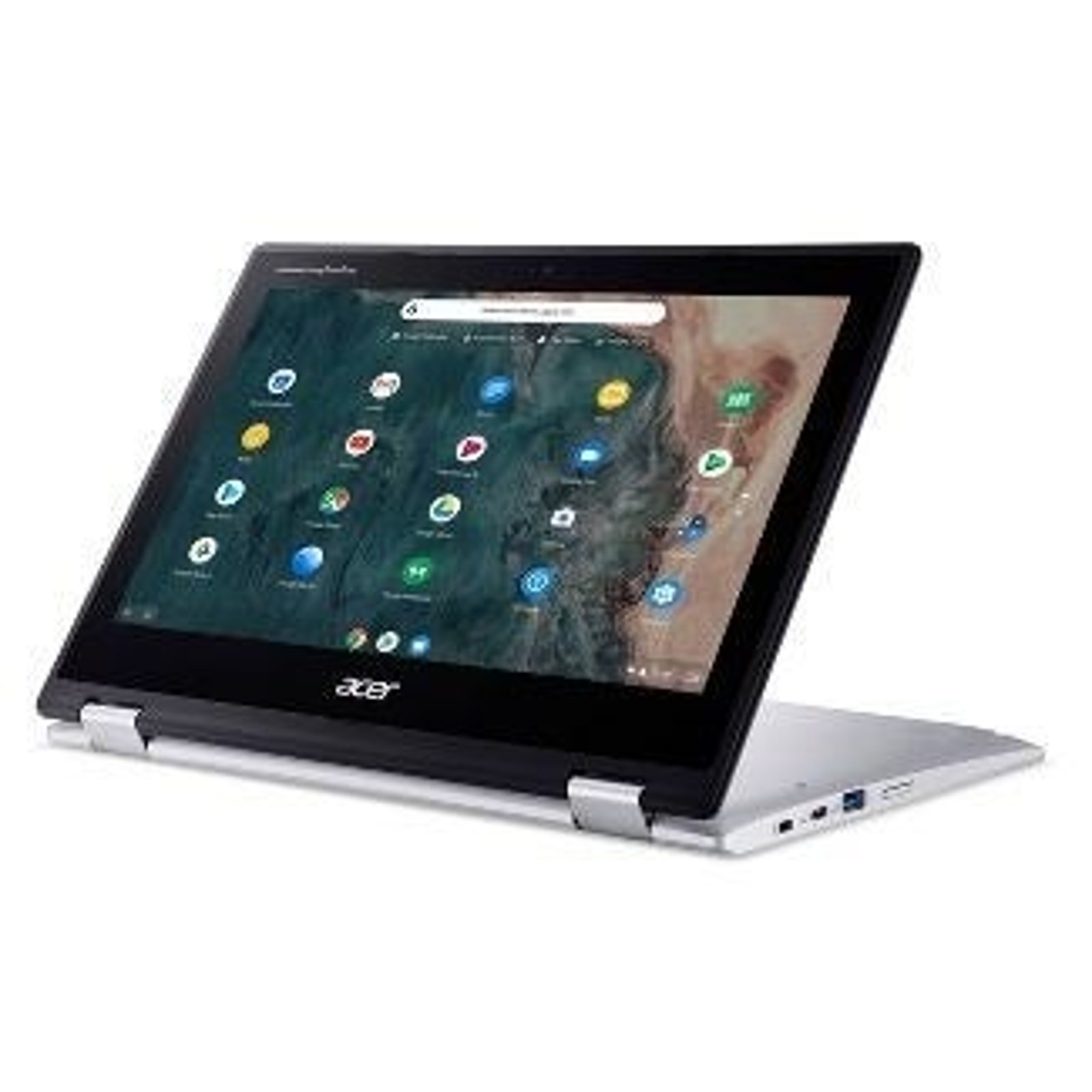 Acer 11.6″ Touchscreen Convertible Spin 311 Chromebook Laptop, Silver