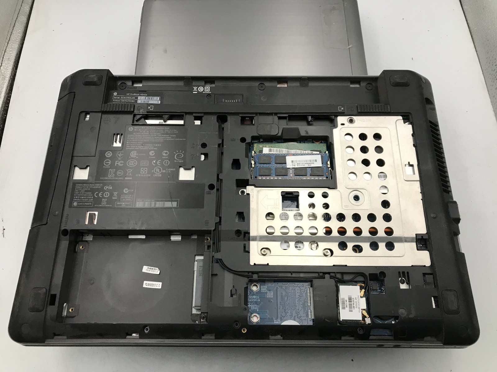 HP PRROBOOK 4530S – LOT OF 3 -BOOTS TO BIOS- INTEL I3 3RD GEN – 4GB RAM -READ-BB