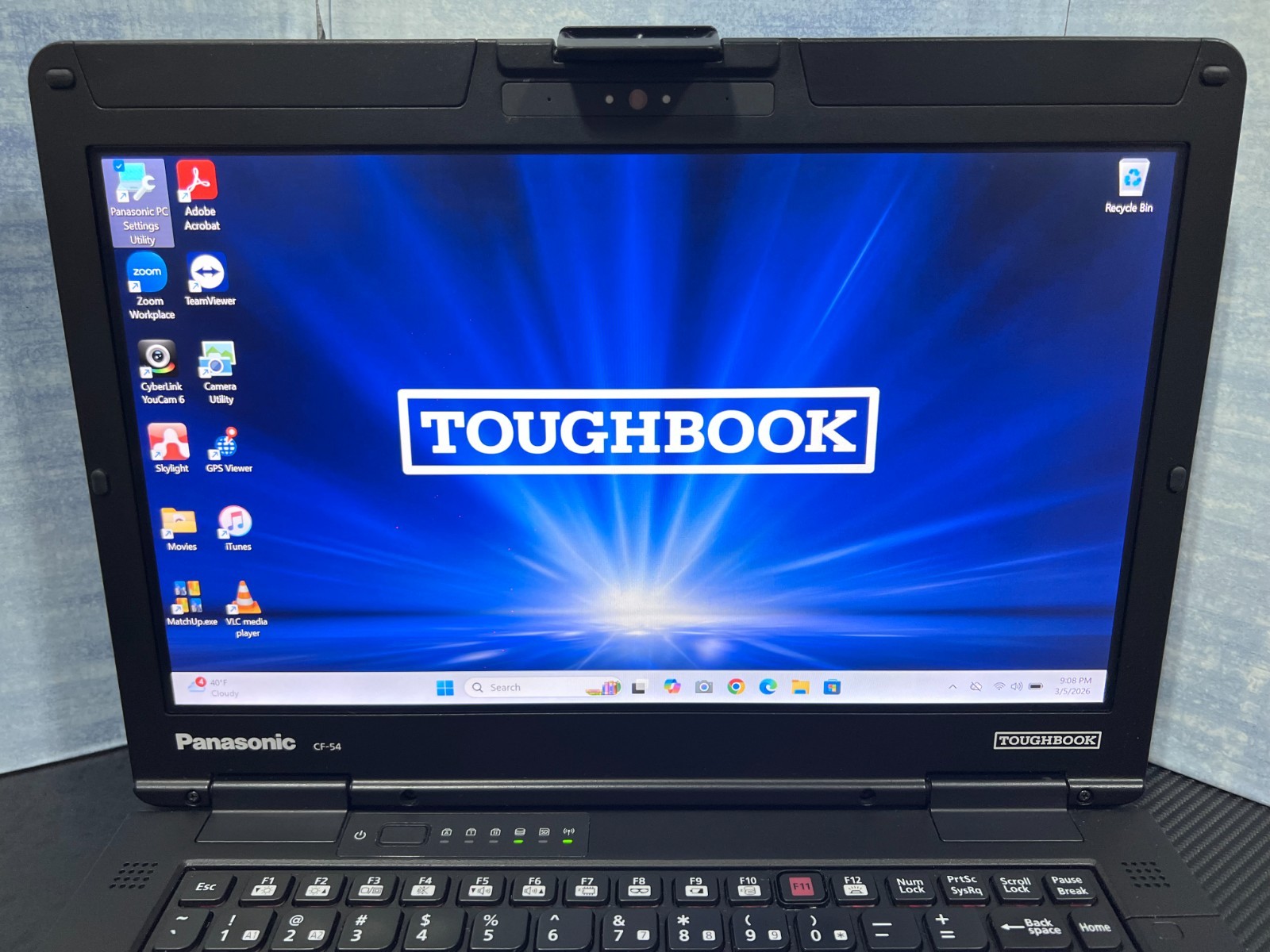 CF-54J2487VM, i5-7300U @2.60GHz, 256GB SSD M.2, 16GB, TOUCHSCREEN, 4G LTE, 4240H