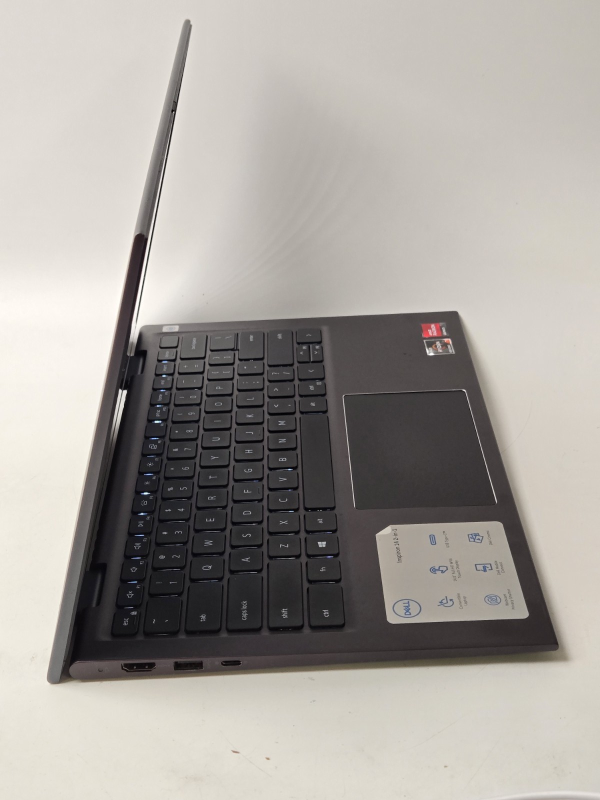Dell Inspiron 14 2-in-1 Laptop AMD Ryzen 7 Radeon Graphics 16 GB Memory SSD A+