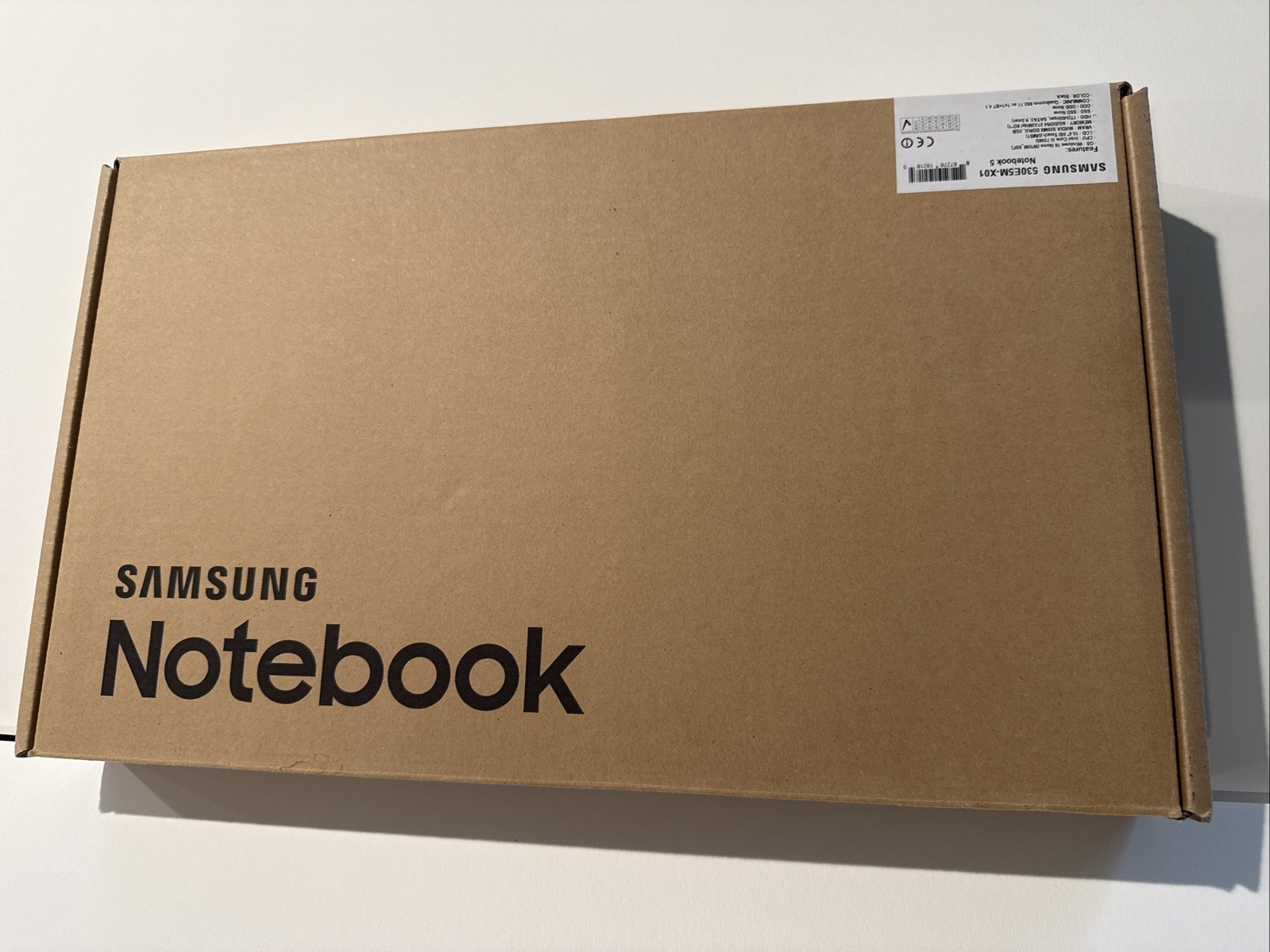 SAMSUNG NP530E5M X01US | INTEL CORE I5-7200U 2.50GHZ No Ram No HDD No Adapter