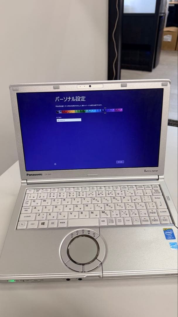 Panasonic Let’s e CF-SX2 12-inch Silver Used Japan Genuine