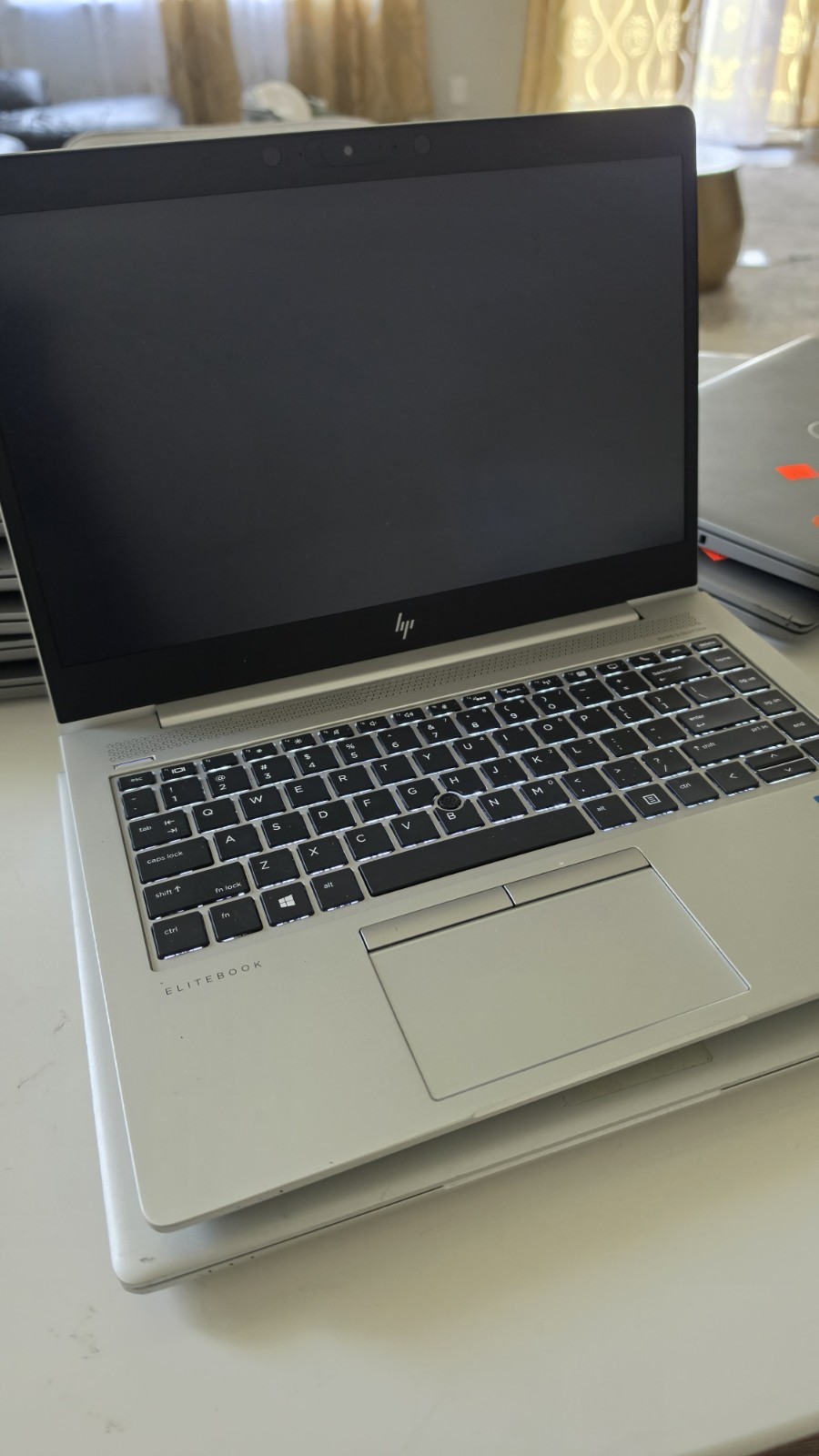 Lot Of 2 HP Laptops! Elitebook 840 G6 and Elitebook 840 G5! 8th Gen I5 No SSD/AC