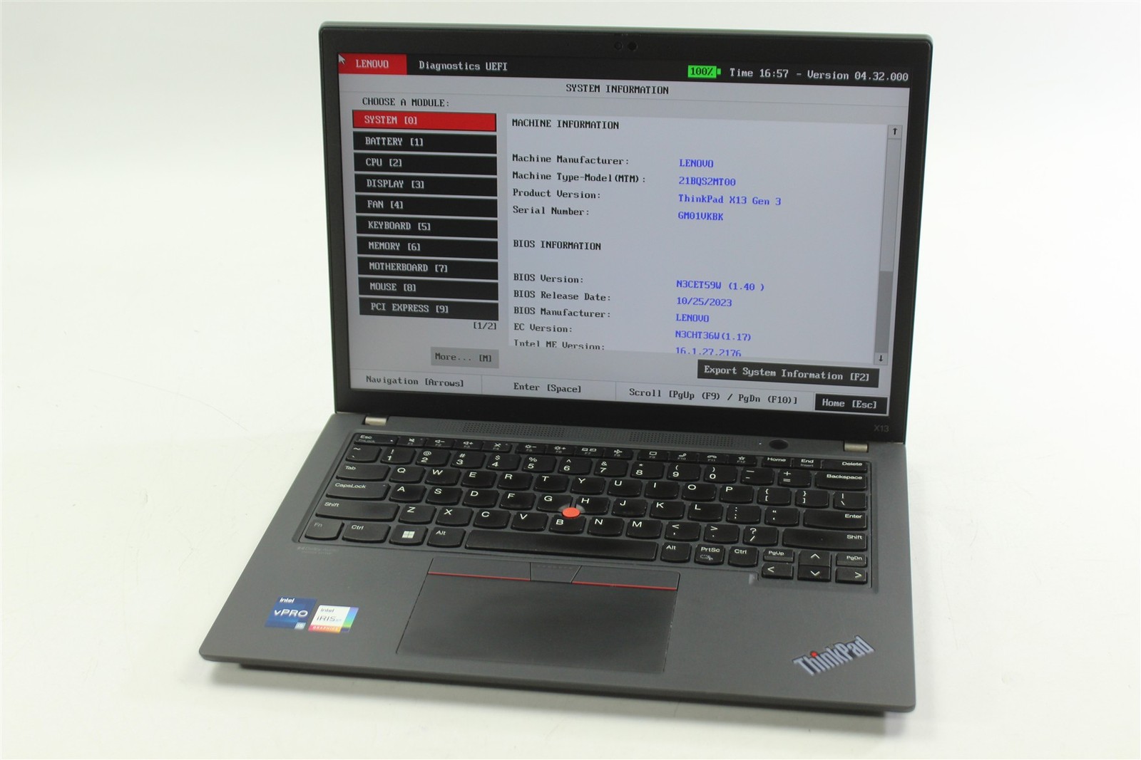 Lenovo ThinkPad X13 Gen 3 13.3″ i5-1245U 1.6GHz 256GB SSD 16GB RAM W11P