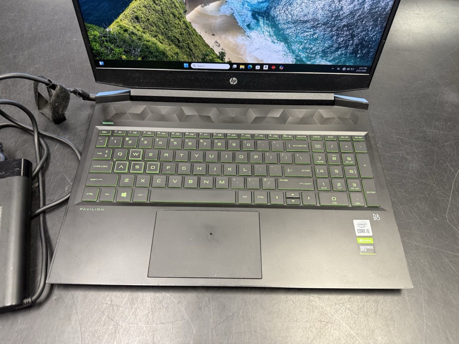 HP Pavilion 16-a0032dx 16.1 Game Laptop/i5-10300H/16GB/512GB SSD/GTX 1660 Ti/W11