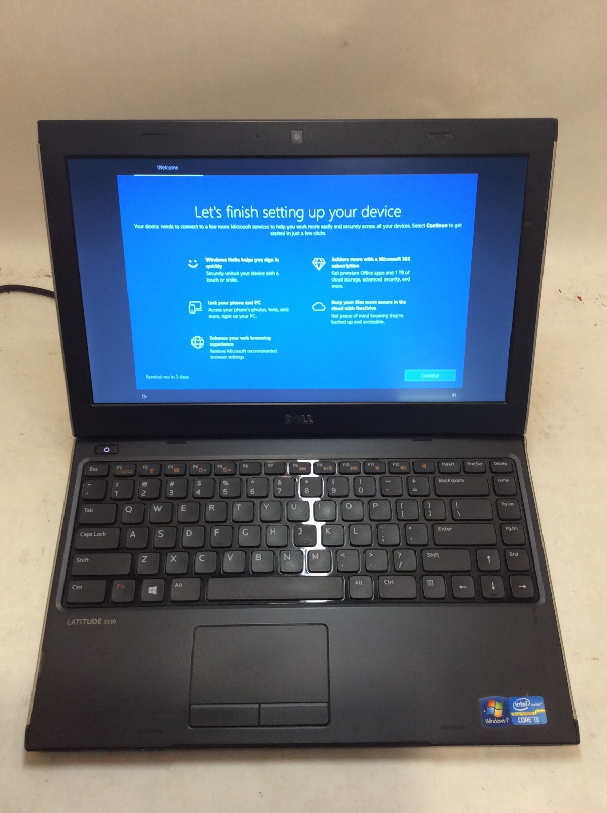 Dell Latitude 3330 Laptop 13″ Intel Core i3 Windows 10 READ DESCRIPTION -PP