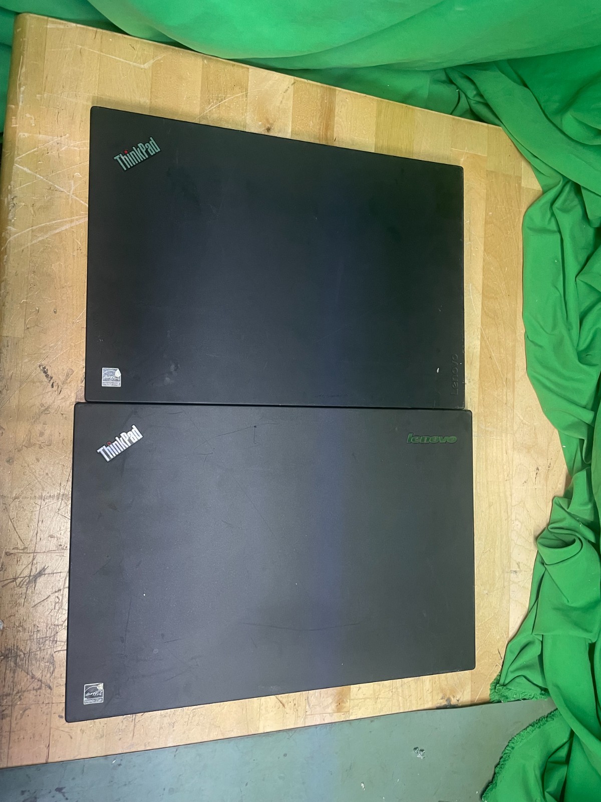 LOT OF 2 – LENOVO T570/T550 LAPTOPS – BAD KEYBOARDS – REPAIRS/PARTS -I5