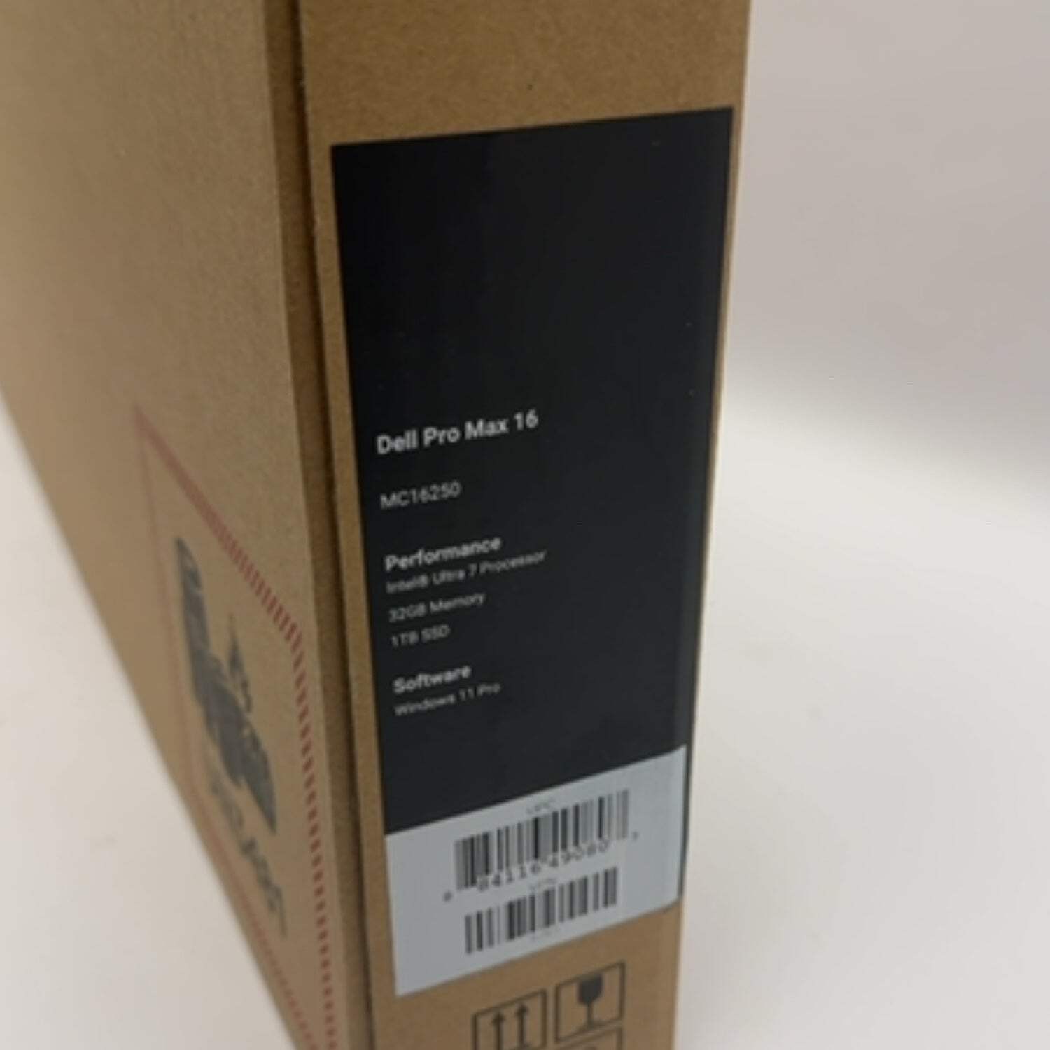 New Dell Pro Max 16 MC16250 16″ Core Ultra 7 255H 2.0GHz 32GB RAM 1TB SSD