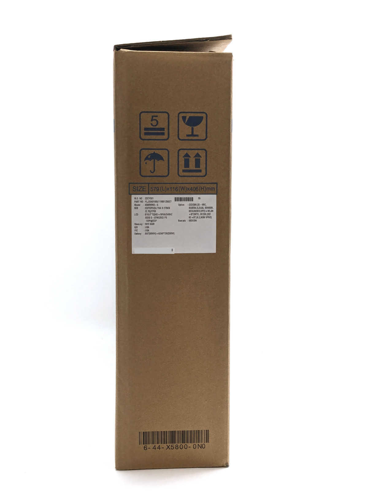 Clevo X580WNS 18″ Ultra 9 275HX 96GB DDR5 1TB SSD NVIDIA GeForce RTX 5080 W11H