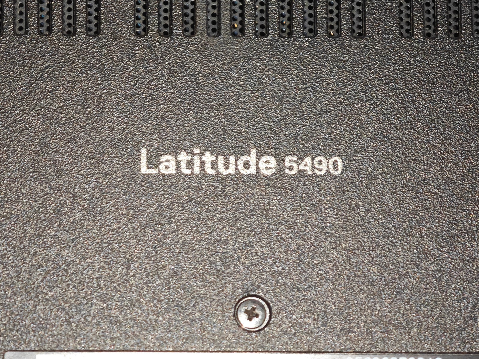 Dell Latitude 5490 Laptop – No Boot Drive/RAM, Intel i7-8650u – NO CHARGER