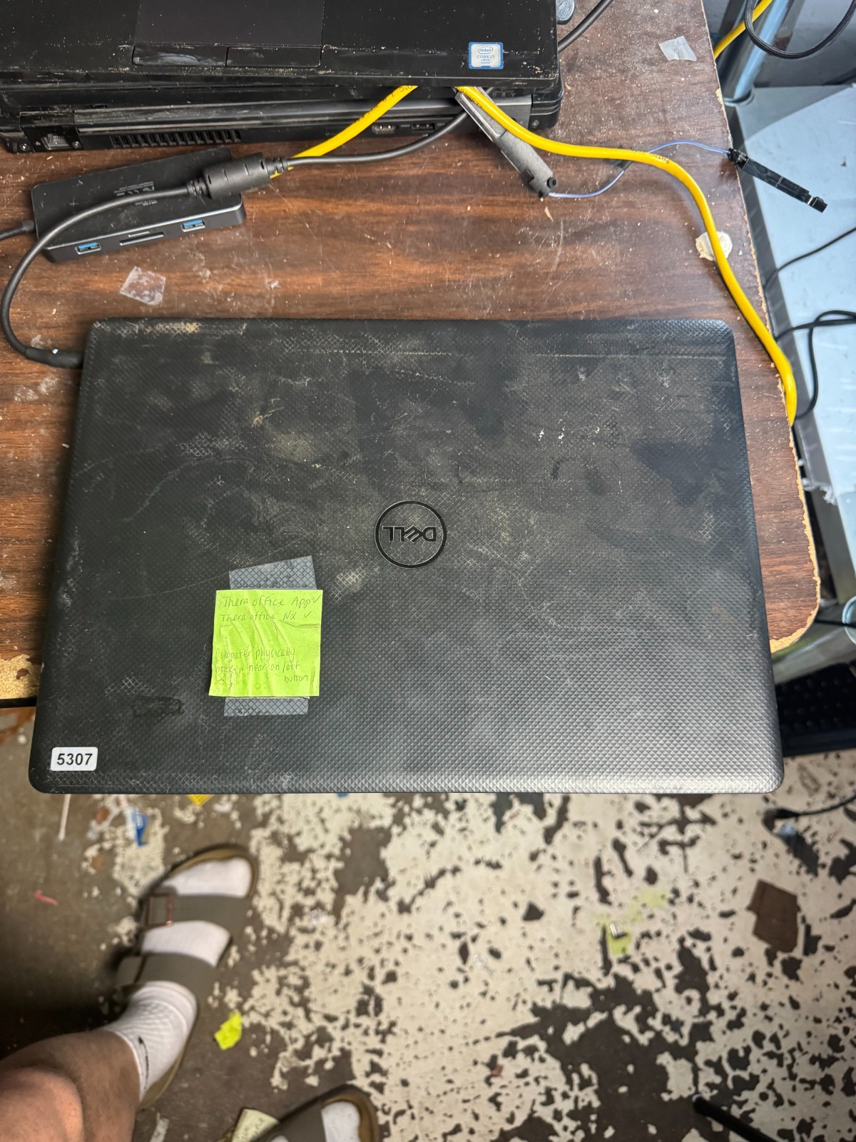 DELL VOSTRO P89G Core I5 10th Gen Laptop for Parts/Repair #5307