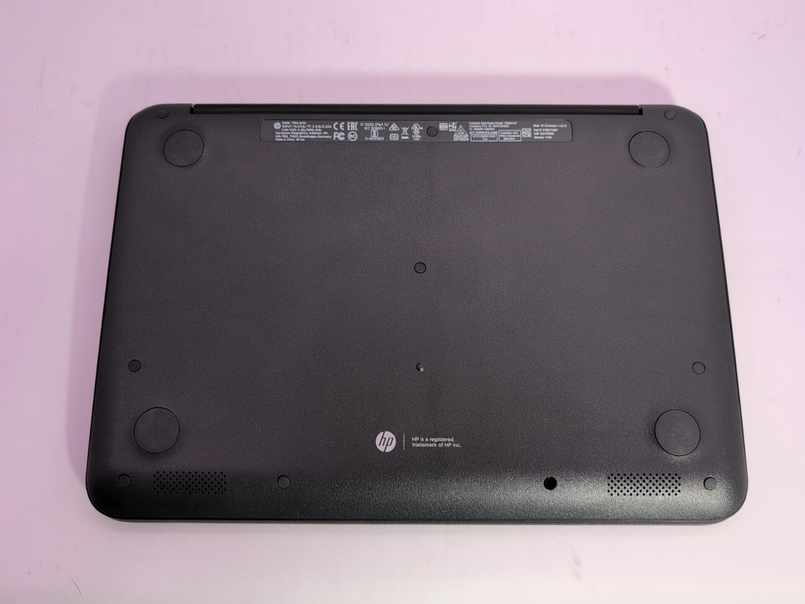 HP Chromebook 11 G6 EE Celeron N3350 1.60GHz 4GB RAM 16GB – No Power Supply