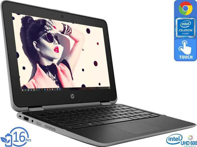 HP x360 11 G3 Chromebook 11.6 in IPS Touch Display Intel Celeron N4020 4GB RAM