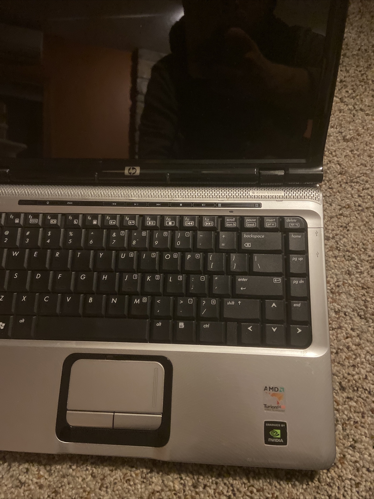 HP Pavilion Widescreen Entertainment PC dv2000 Laptop – UNTESTED – Nice