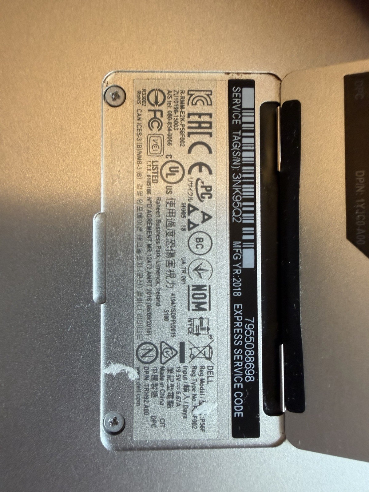 DELL XPS 15 9570 Laptop 4K TOUCHSCREEN i9-8950HK 32GB RAM 1TB SSD Please read!!