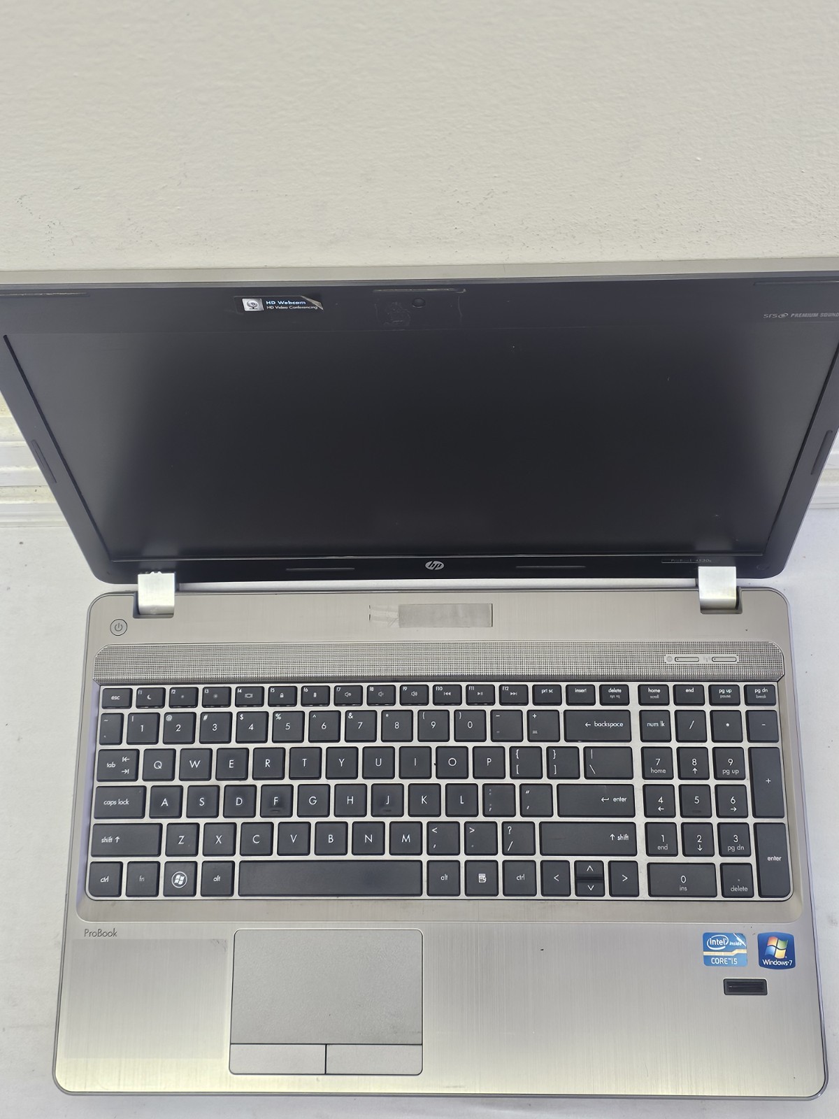 HP ProBook 4530s Laptop – i5-2410M – 4GB RAM – 80GB HDD – BAD BATTERY – Win 10