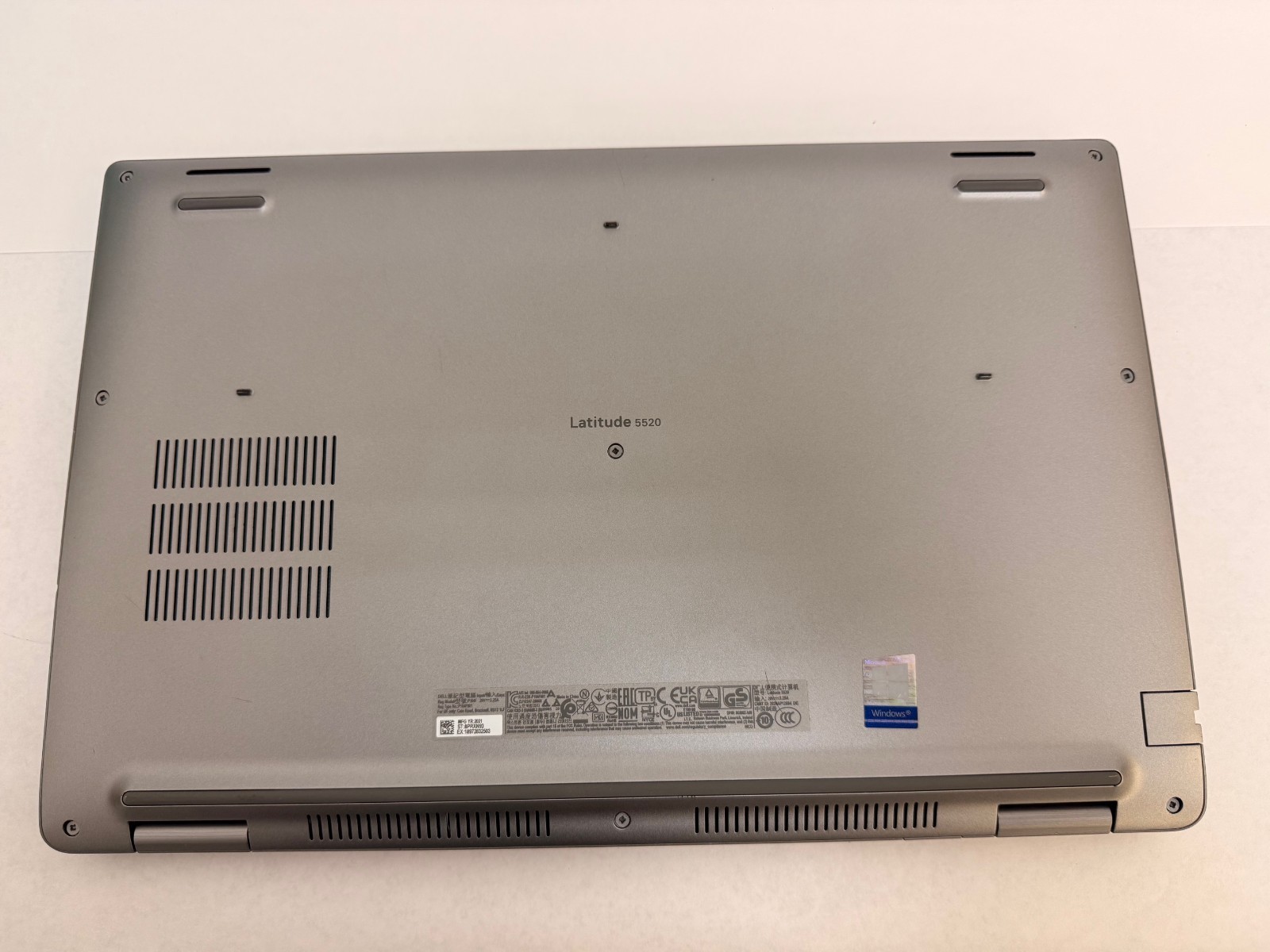 Dell Latitude 5520 Fast i3-1125G4 8GB 256GB NVMe SSD WiFi BT Win11 Pro