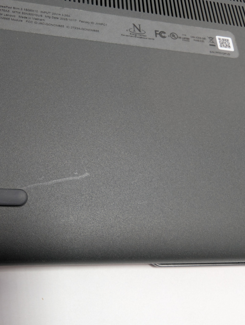 Lenovo IdeaPad Slim 3x Snapdragon X 16GB RAM 1TB SSD 15.6″ Touch WUXGA 1920×1200