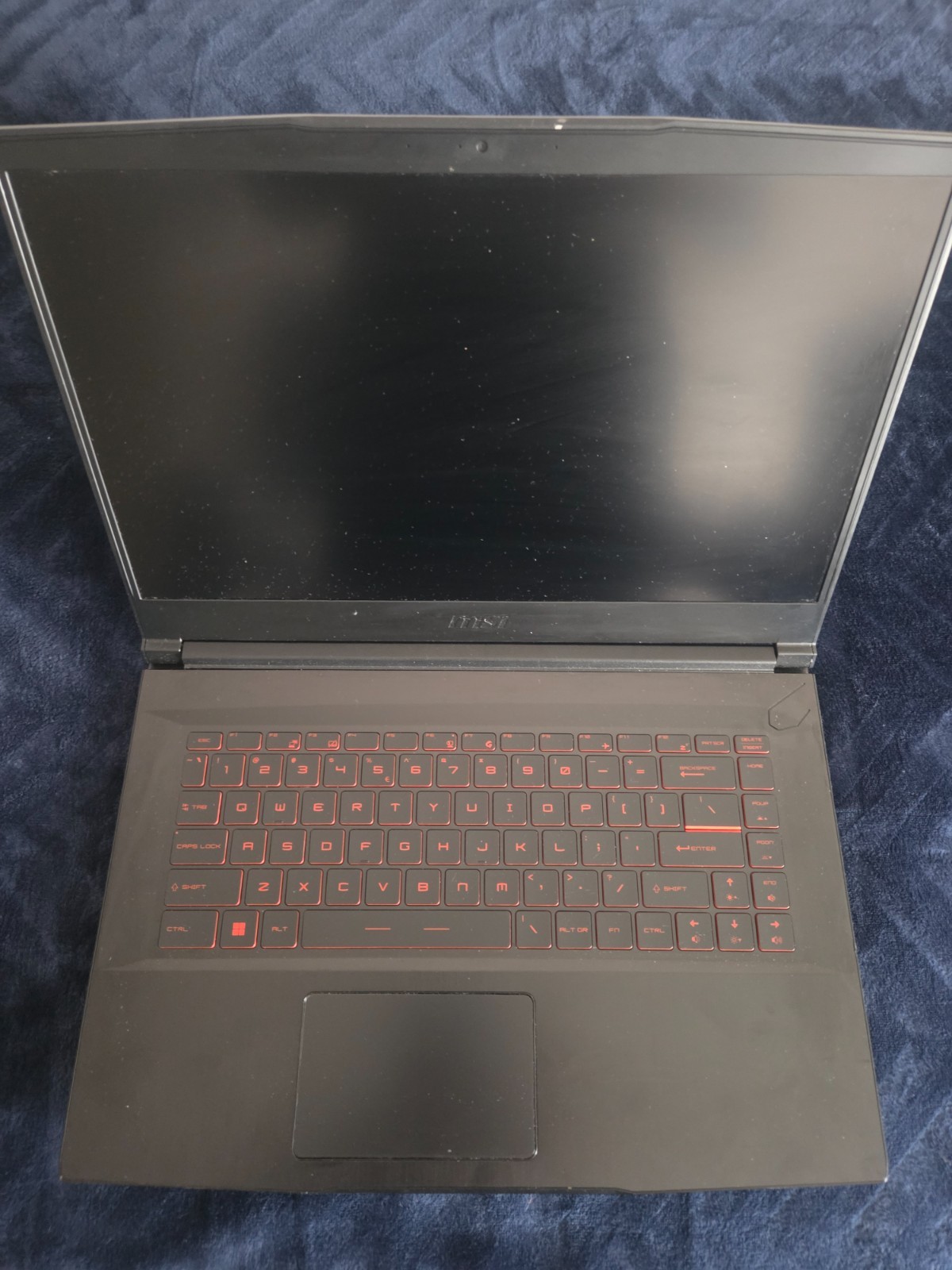 MSI Thin GF63 15.6” 144Hz 2.0 GHz i5-12450H NVIDIA RTX 2050 8GB Ram FOR PARTS