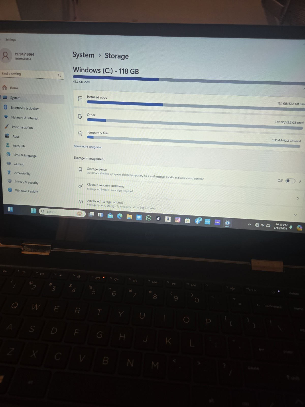 HP Pavilion x360 14m-dw1xxx 14″ Touch i3-1115G4 8GB 118GB SSD Win11 S
