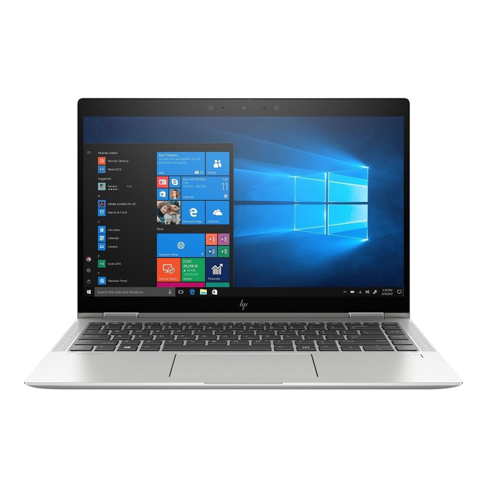 HP EliteBook 14″ 32GB 512GB, Touch, WIN11P, Silver