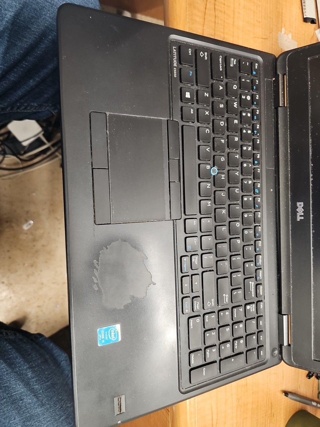 Dell Latitude E5550 Laptop 2.20GHz Core i5-5200U No RAM No HDD w/ Battery