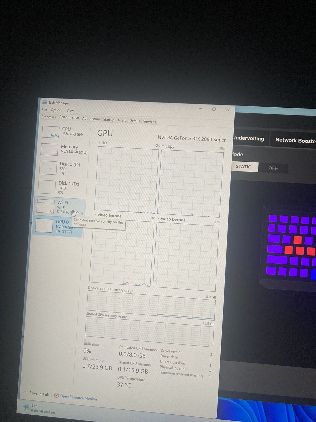 gaming laptop rtx 2080 super