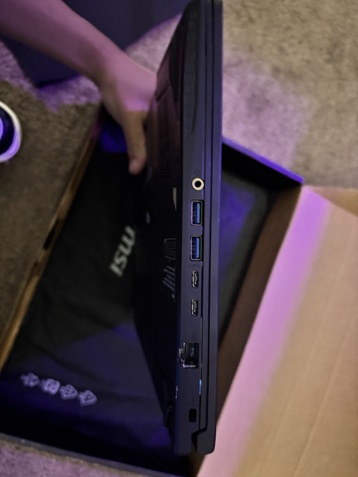 GAMING LAPTOP MSI GF65 THIN PERFECT CONDITION