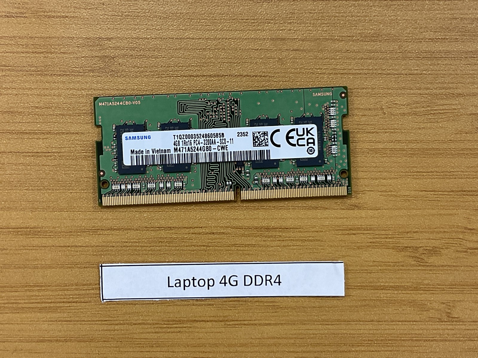 500PCS 4GB DDR4 Laptop RAM Memory Mix Brands ,HP, DELL, Lenovo,ASUS, Acer etc
