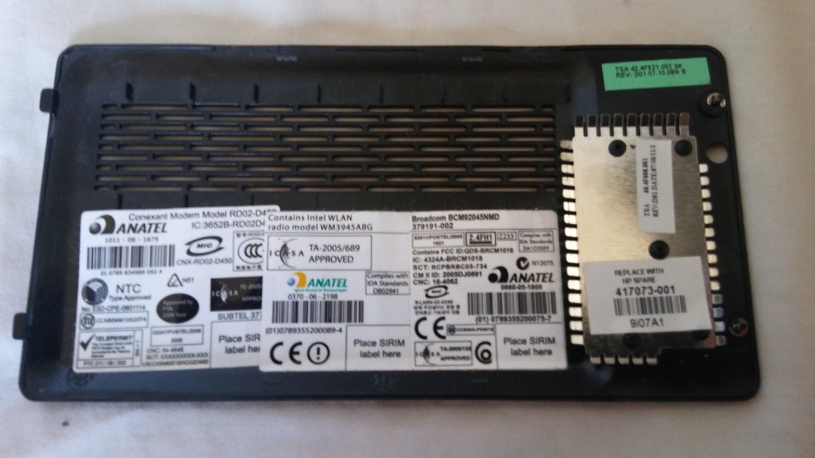 HP PAVILION DV 2000 HARD DRIVE CAP