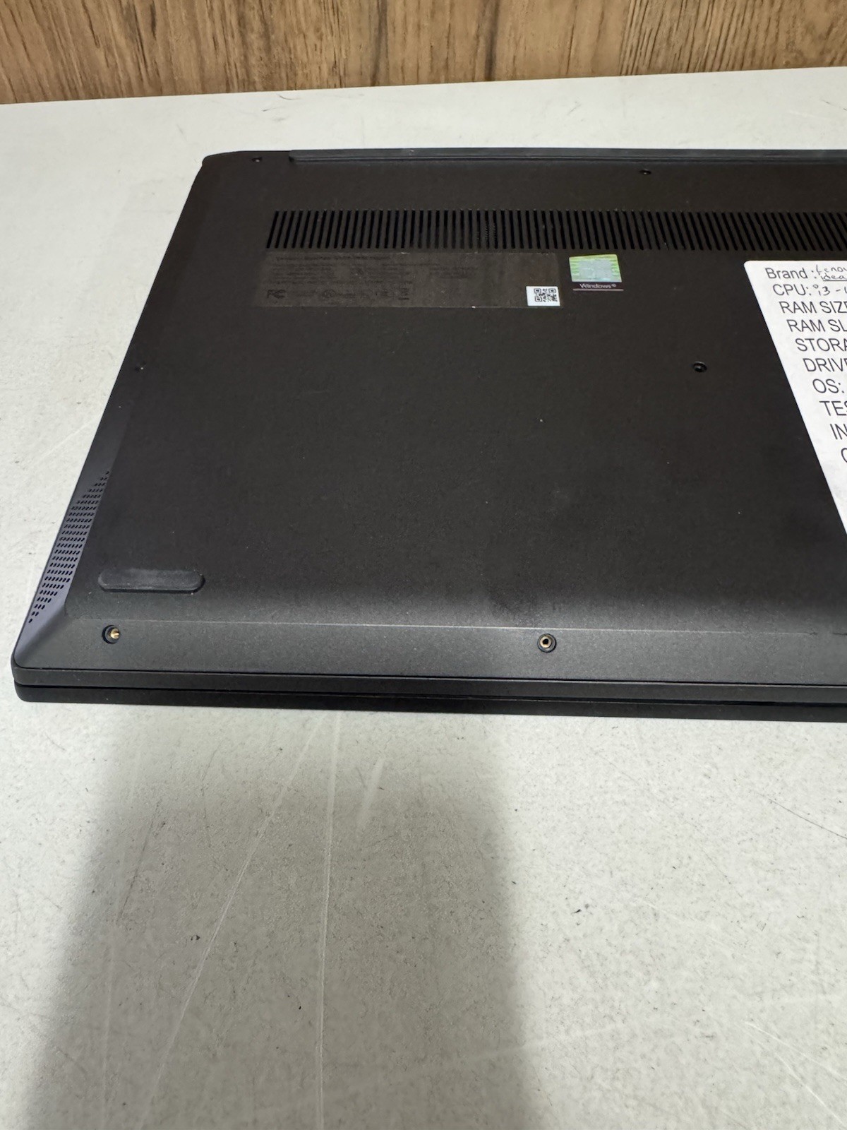 Lenovo IdeaPad S340-15IIL i3 10th Gen 15.6” Laptop For Parts No SSD