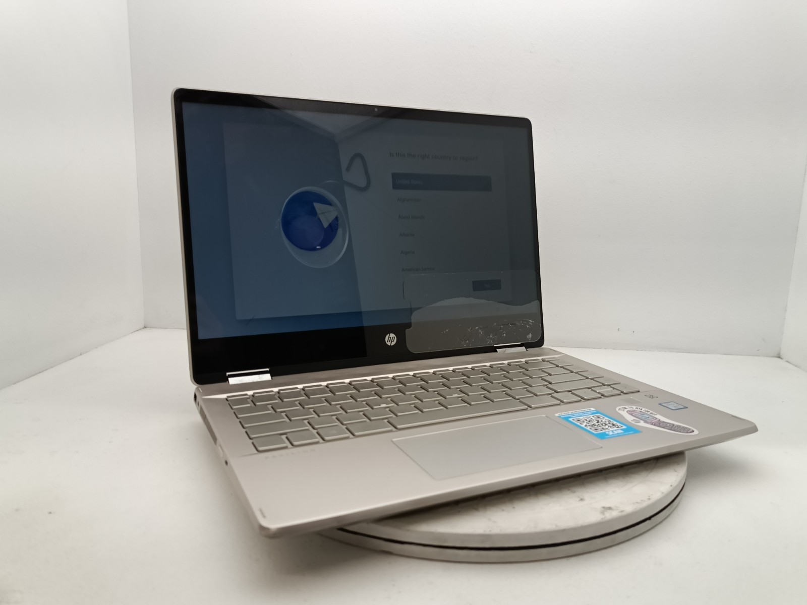 HP Pavilion x360 Convertible 14m-dh0003dx Intel Core i5 8th Gen 8GB 128GB #91