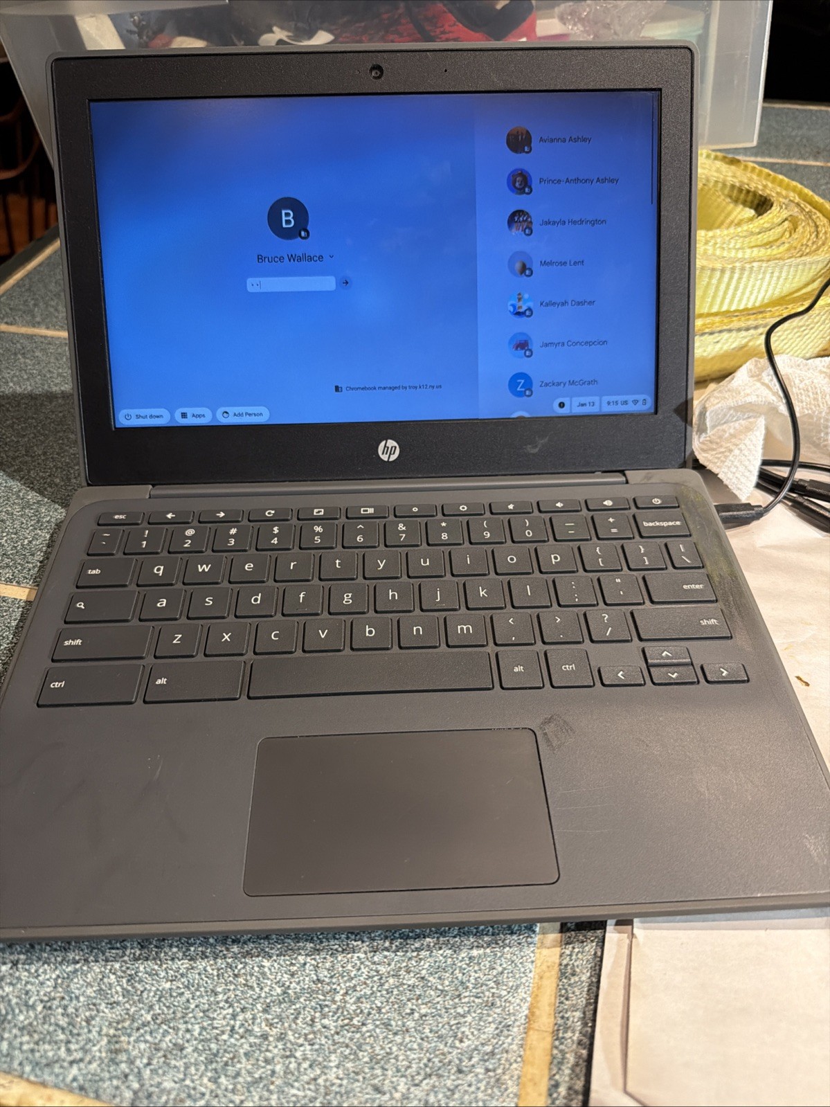 HP Chromebook 11 G8 EE – 11.6″ Laptop – 4GB RAM – For Parts/Managed – Gray