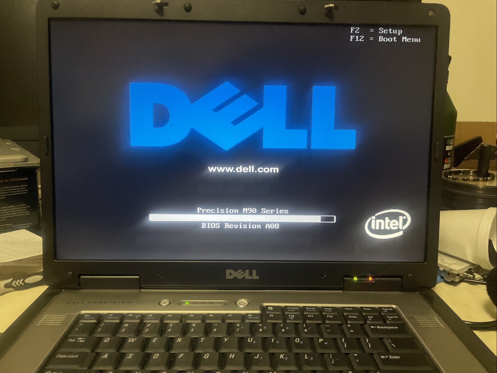 Dell Precision M90 Laptop 2GB RAM – Boots to BIOS – AS IS