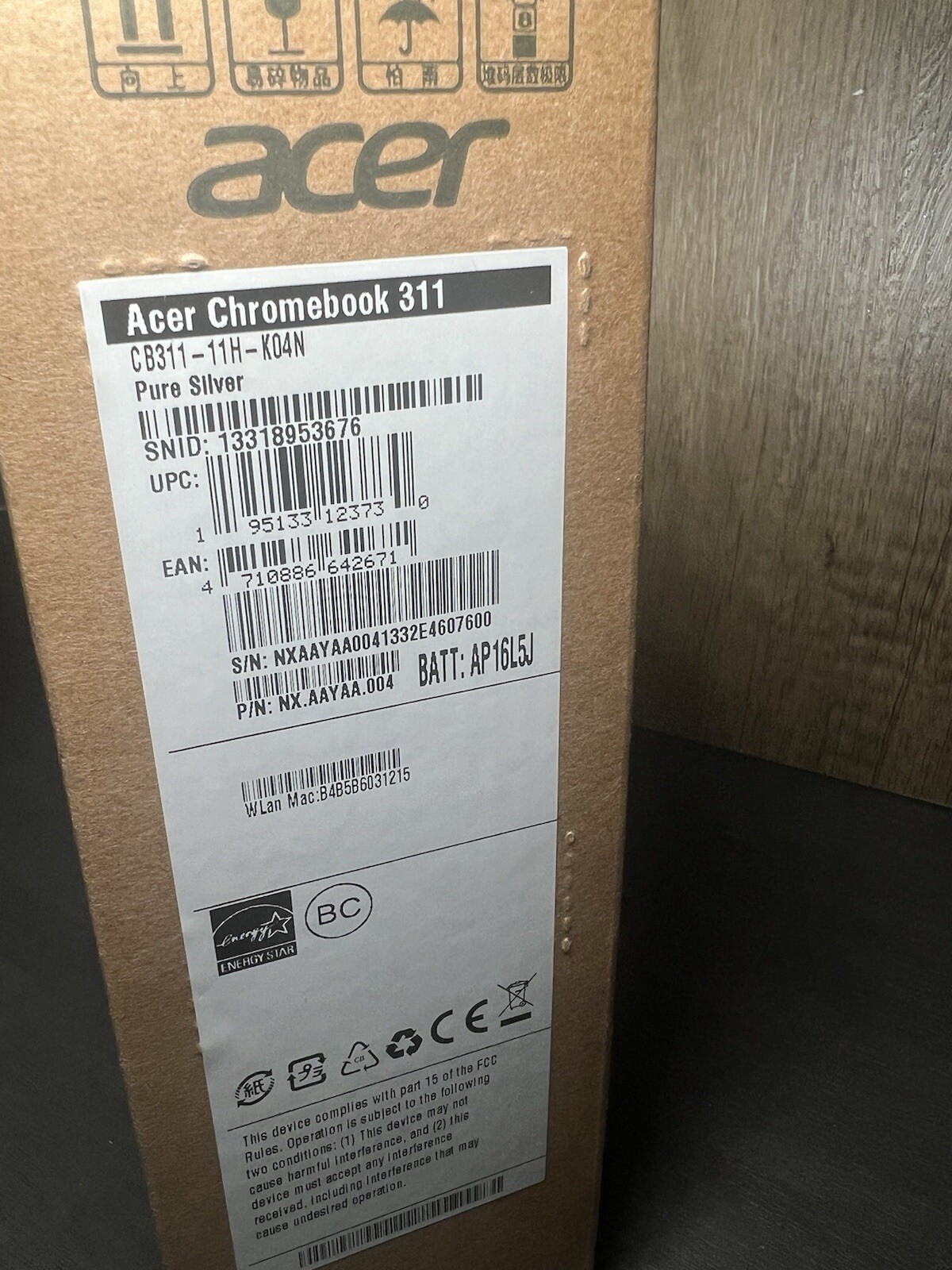 Acer – Chromebook 311 11.6HD Display MediaTek MT8183C Octa-Core 4GB 2021 NEW