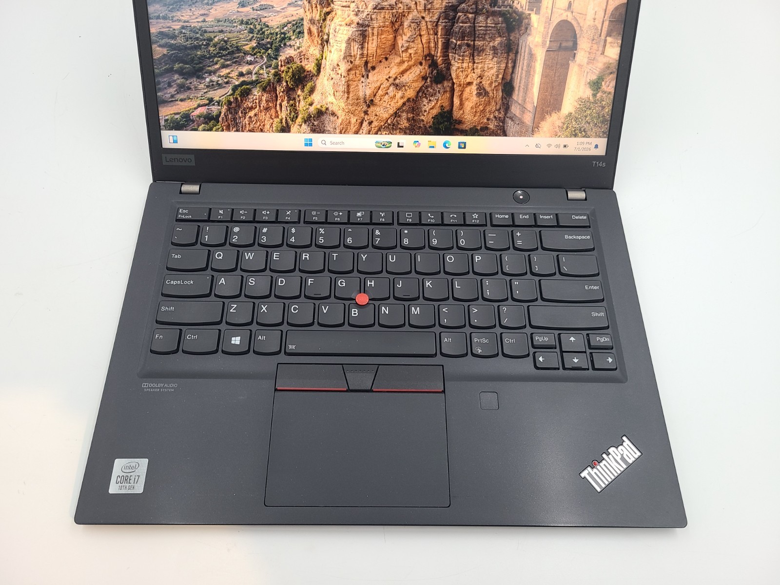 Lenovo ThinkPad T14s Gen. 1 i7-10510U 1.8GHz 8GB Ram 256GB SSD Win 11 Pro TOUCH