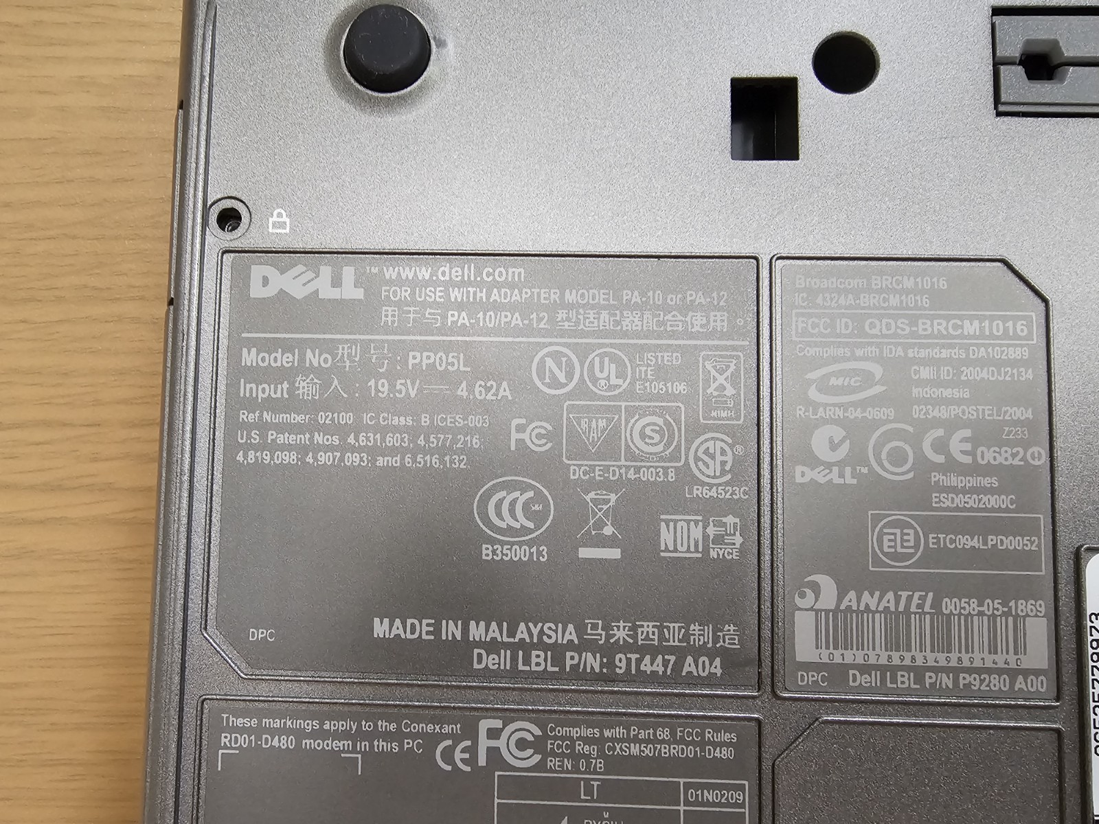 Dell Inspiron 600m Intel Celeron 1GB RAM 40GB HDD (No Battery)