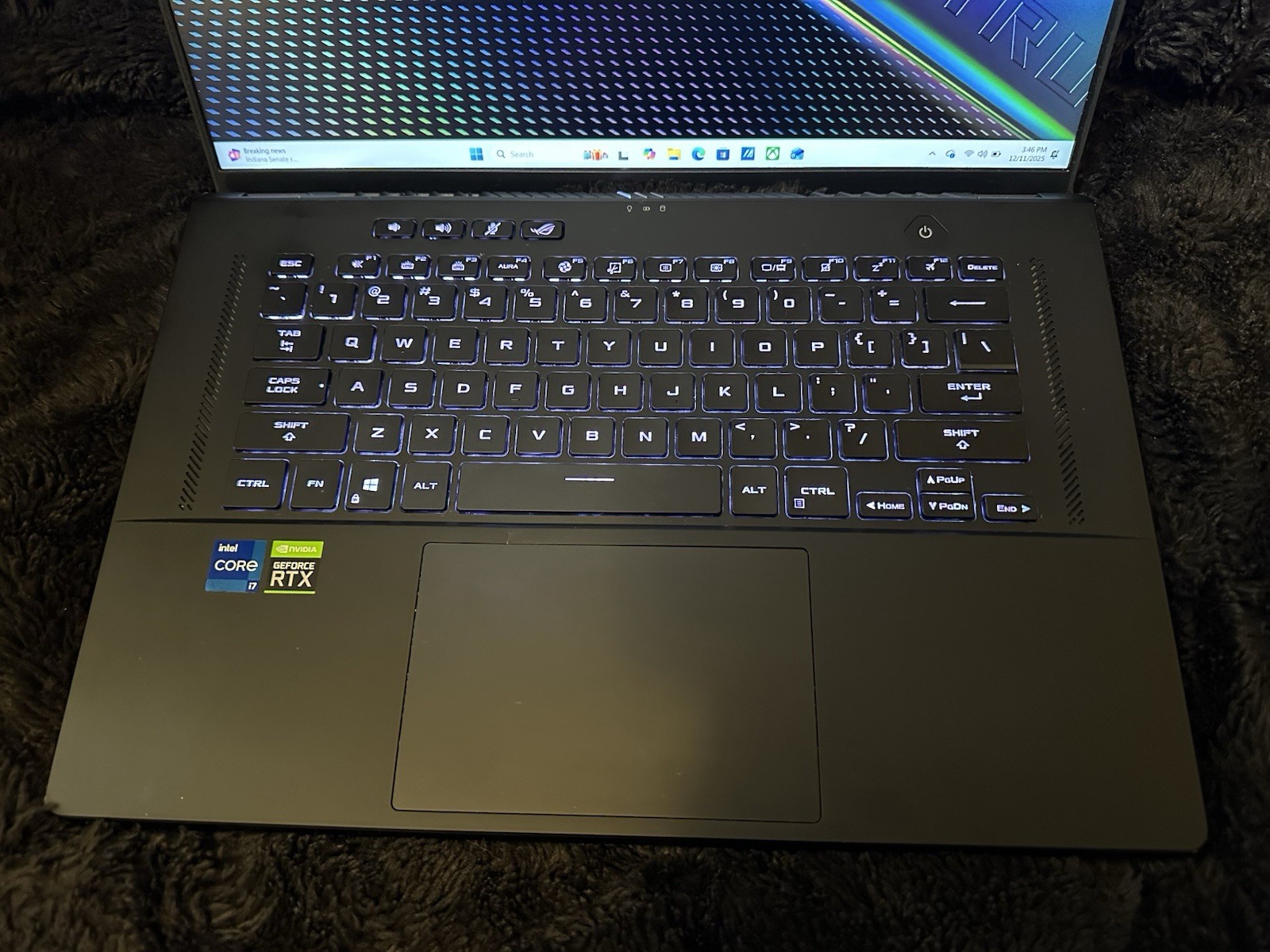 ASUS ROG Zephyrus M16 GU603 165Hz QHD+ 2021 2.5 GHz I9-11900H 16GB 1TB RTX 3060
