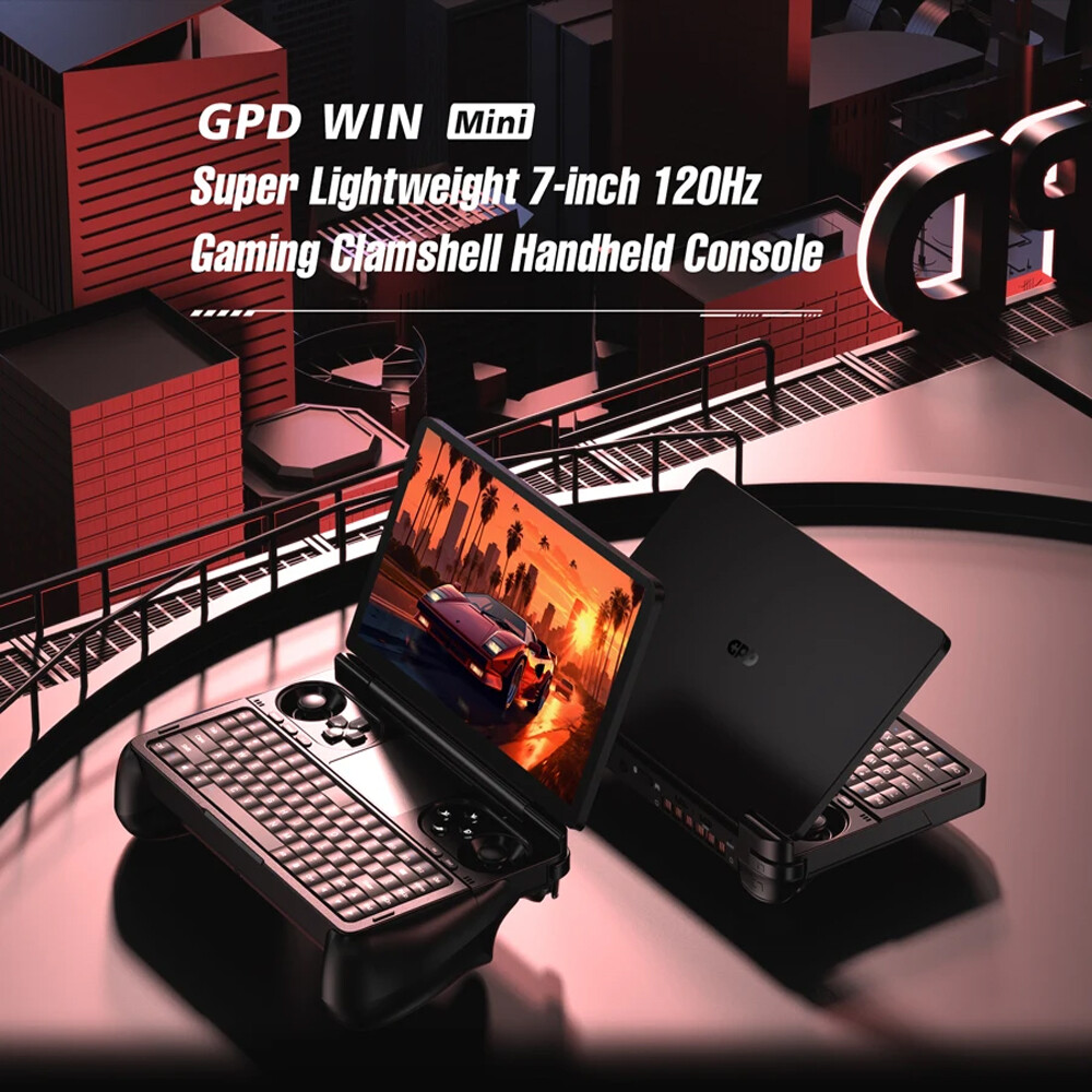 GPD WIN Mini 2025 Handheld Gaming MINI PC AMD Ryzen AI 9 HX370 Max. 64GB + 2TB
